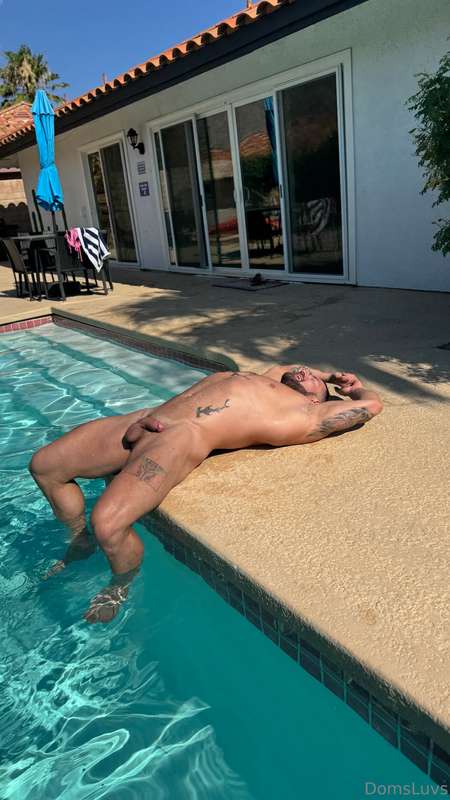 Me at the pool being a fool 😂 30