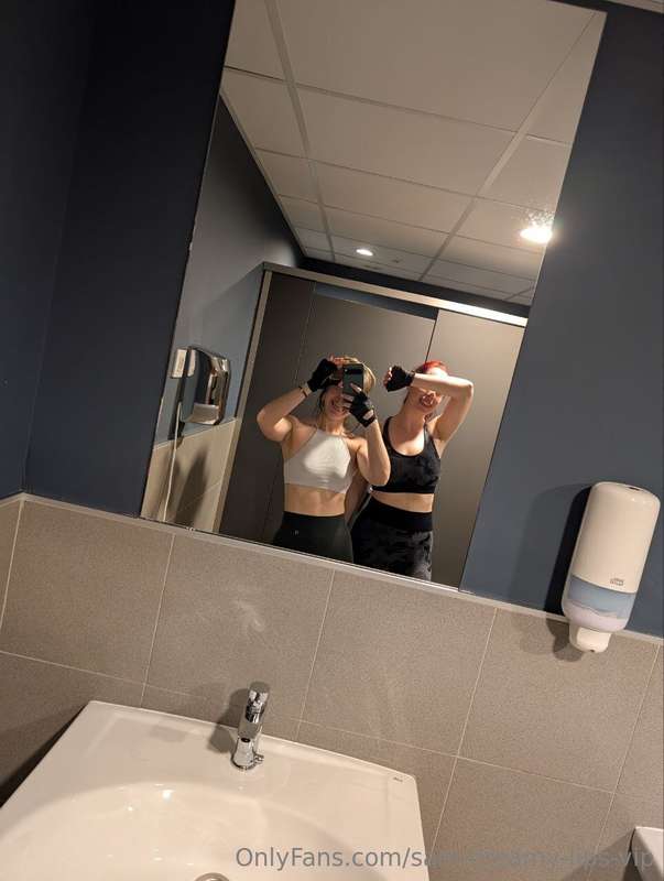 Best part of going to the gym: Waiting for 20 minutes in the..