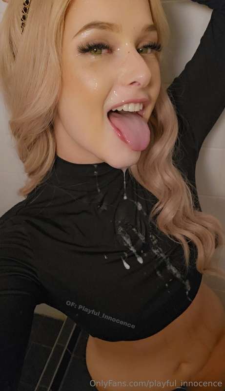 Let me show you what a cute & nasty slut I am! PPV: Spit Bub.. 6