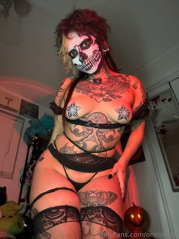the next set is even sexier 🥴 say hello to skeleton Oni 5