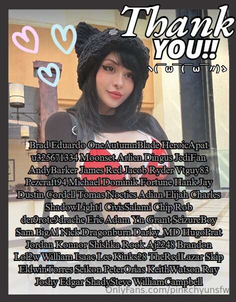 Special shout out to all my November VIP members!! You guys ..