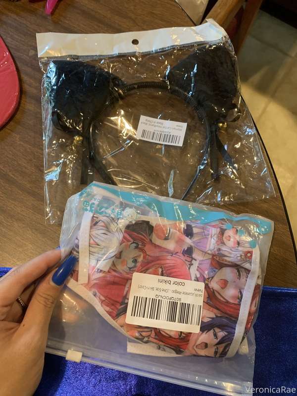 Microbikini, cat ears, a bunny bodysuit & an anime tiddie cr..