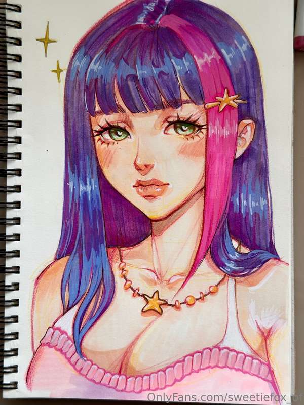 Sharing my latest sketch with you because you'll like my pre.. 1
