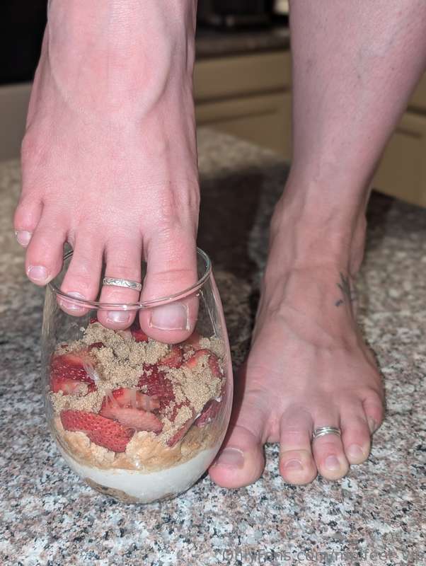 I know you wish I would smash my foot into this and then sho..