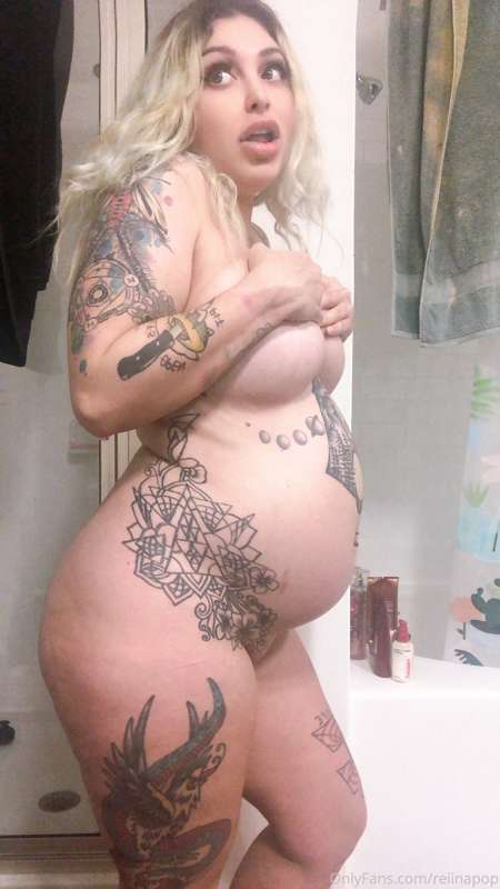 Big. Inflated. Belly. 🥵🥵🥵 12