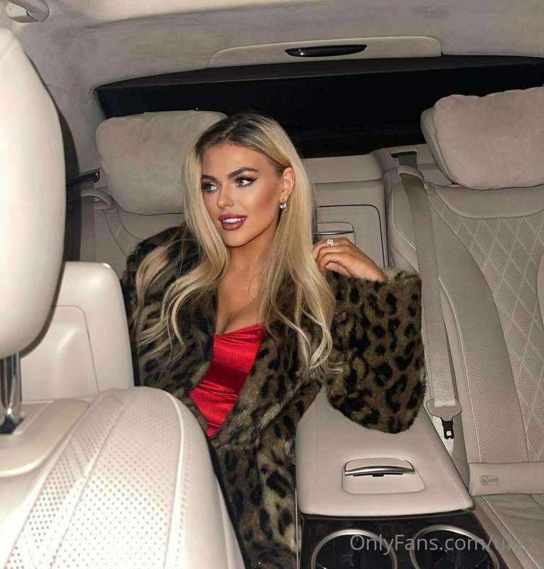 I deserve the treatment of a queen, so I'm riding in the bac..