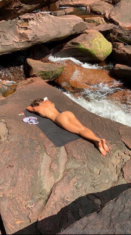 POV: You were just hiking peacefully, and you come across a ..