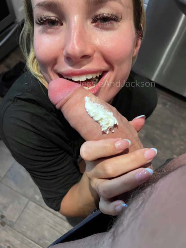 **Fun with whipped cream last night!** 👅
We’re always up to .. 2