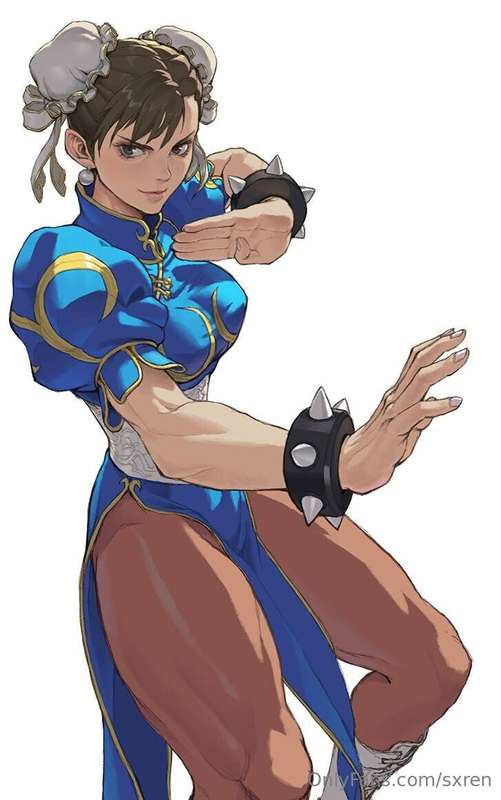 had so much fun filming my new chun li cosplay 💙 1