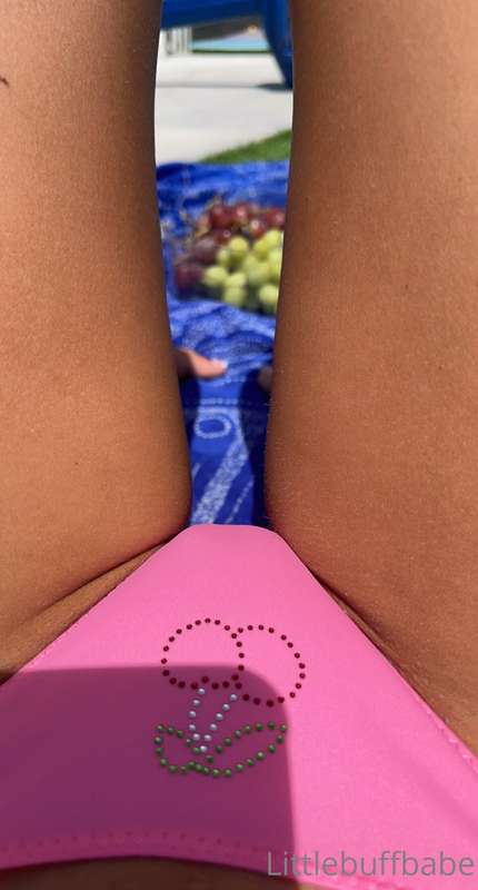 You eating the grapes or me 🤔