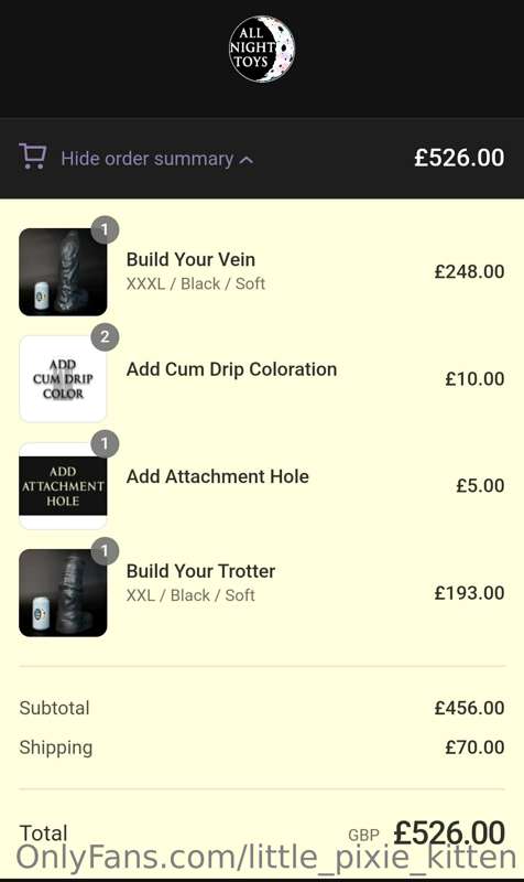 I have spent £1.6k getting new toys to keep you guys happy, .. 1