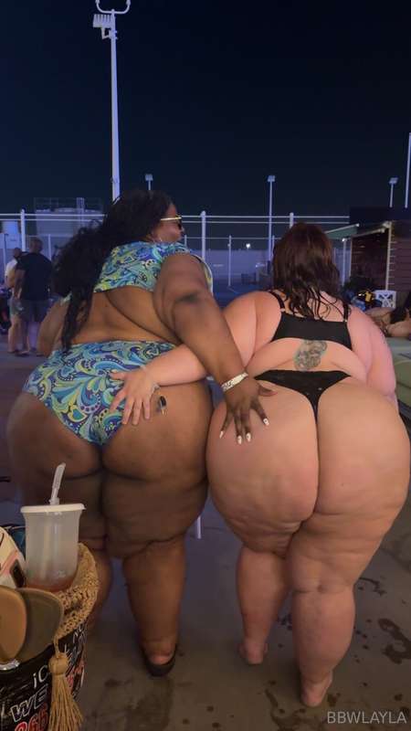 Behind the scenes dump from the vegas BBW bash with my ssbbw..