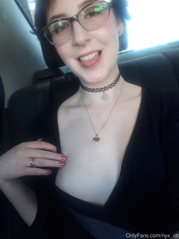 Wore this dress out with nothing underneath 😉
