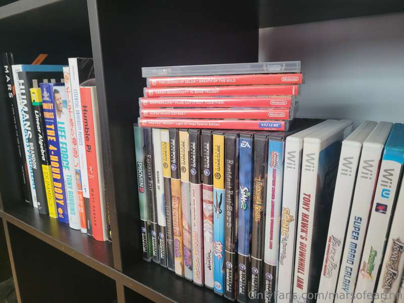 Just spend the last 2 hours cleaning my shelf and turning it.. 5