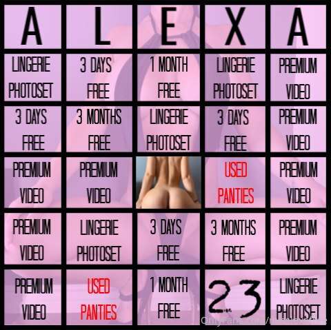 It's time for ALEXA BINGO !!! ***PLEASE READ TILL THE END***..