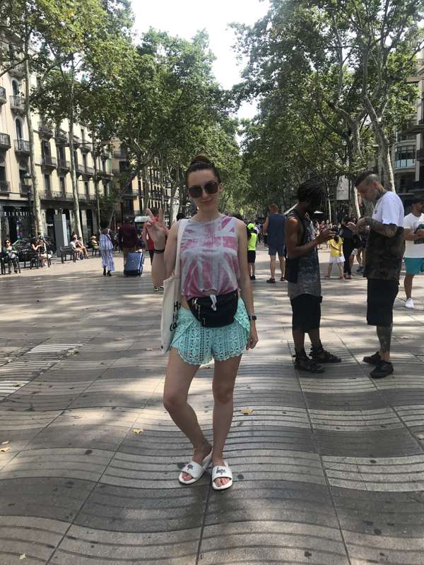 Hi from my holiday x 2
