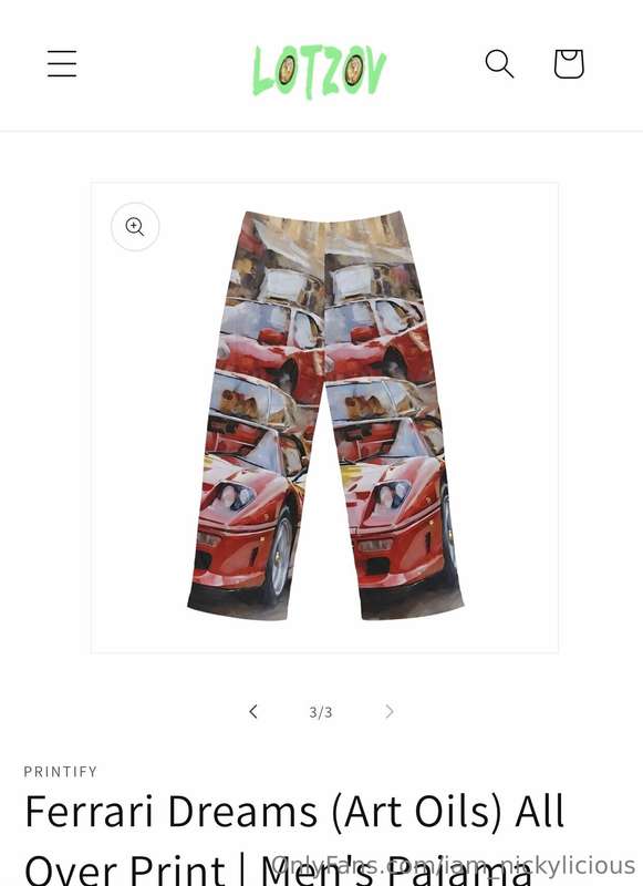 Ferrari Pajama Bottoms… U Know I Want 1! 🛍️  TAP ⤵️ HERE 2 B..