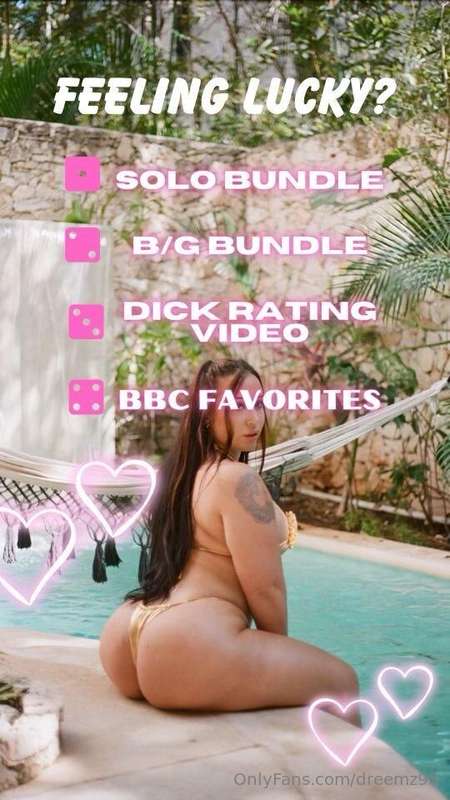 Feeling lucky daddy?🍀💦 hit that $15 button below to roll the..