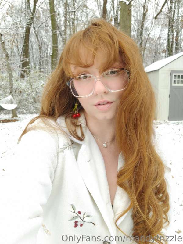 Its so nipply out in the snow 15